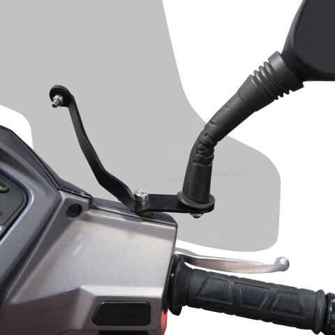 GP Kompozit SYM Symphony ST 125 / 200 2019-2022 Uyumlu Elcikli Ön Cam Şeffaf