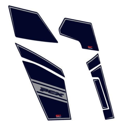 GP Kompozit Honda PCX 125 2025-2026 Uyumlu Full Cep Pad Mavi