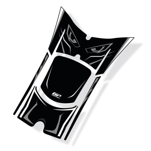 GP Kompozit Honda PCX 125 / 150 2025-2026 Uyumlu Yeni Seri Tank Pad Gri