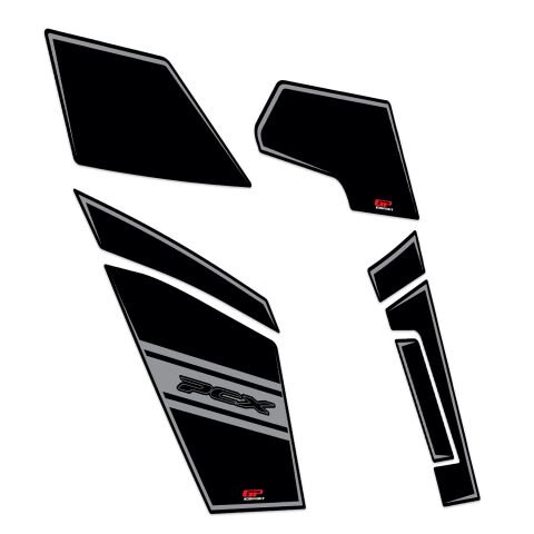 GP Kompozit Honda PCX 125 2025-2026 Uyumlu Full Cep Pad Gri