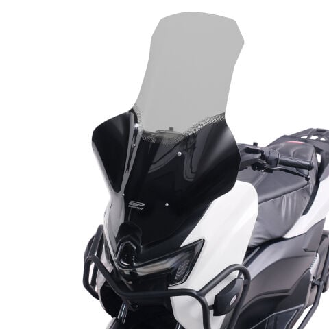 GP Kompozit Yamaha NMAX 125 / 155 2025-2026 Uyumlu Elcikli Tur Camı Füme