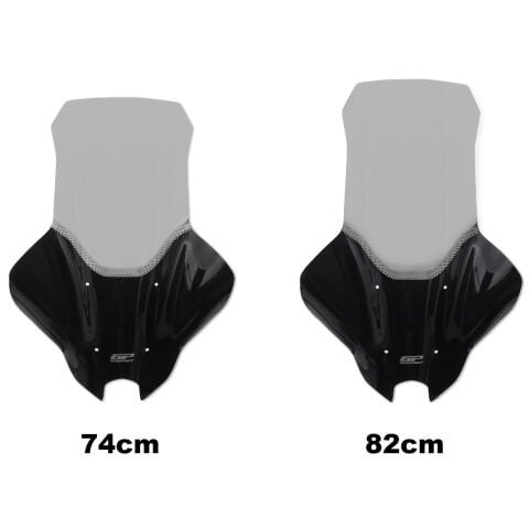 GP Kompozit Yamaha NMAX 125 / 155 2025-2026 Uyumlu Elcikli Tur Camı Füme