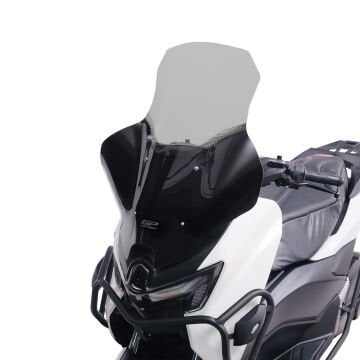 GP Kompozit Yamaha NMAX 125 / 155 2025 Uyumlu Elcikli Tur Camı Füme