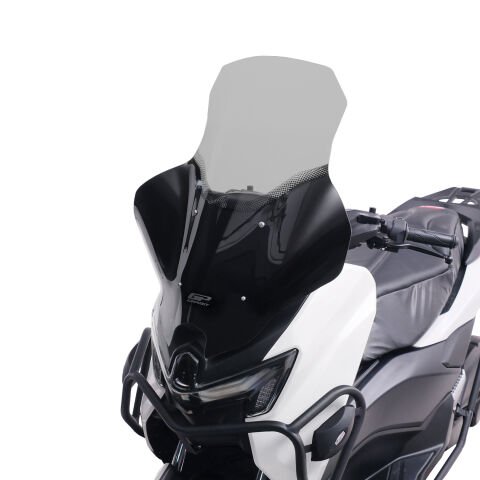 GP Kompozit Yamaha NMAX 125 / 155 2025 Uyumlu Elcikli Tur Camı Füme