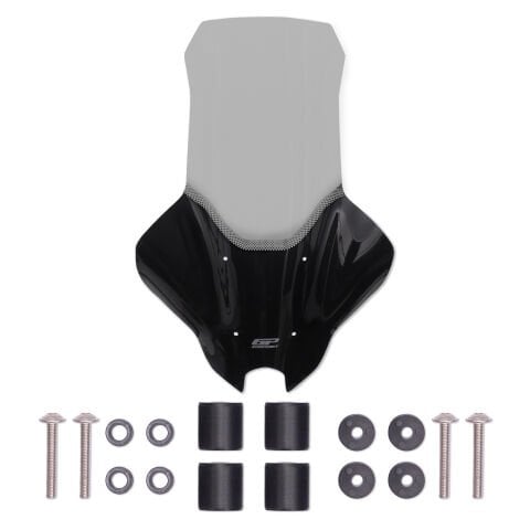 GP Kompozit Yamaha NMAX 125 / 155 2025-2026 Uyumlu Elcikli Tur Camı Füme