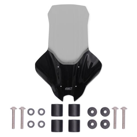 GP Kompozit Yamaha NMAX 125 / 155 2025-2026 Uyumlu Elcikli Tur Camı Füme