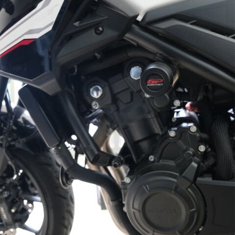 GP Kompozit Honda CB500 Hornet 2024-2025 Uyumlu Motor Koruma Takozu Siyah