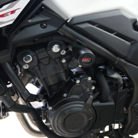 GP Kompozit Honda CB500 Hornet 2024-2025 Uyumlu Motor Koruma Takozu Siyah