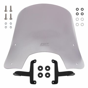 GP Kompozit Scooter Universal Kısa Ön Cam Füme