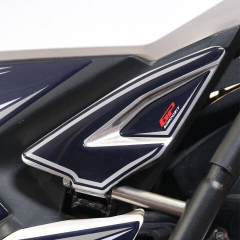 GP Kompozit Honda PCX 125 2025-2026 Uyumlu Artçı Ayak Pad Mavi