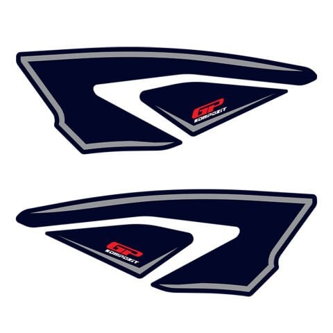 GP Kompozit Honda PCX 125 2025-2026 Uyumlu Artçı Ayak Pad Mavi