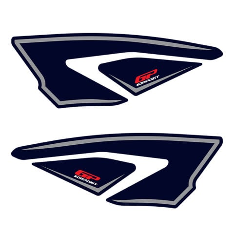 GP Kompozit Honda PCX 125 2025-2026 Uyumlu Artçı Ayak Pad Mavi