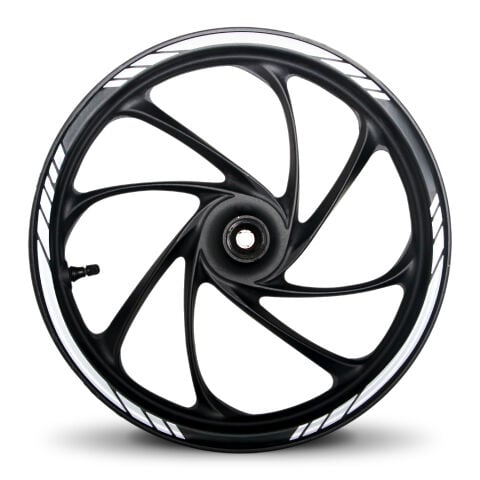GP Kompozit Honda PCX 125 / 150 2014-2026 Uyumlu Yeni Seri Jant Şeridi Reflektif Gri