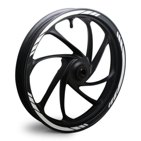 GP Kompozit Honda PCX 125 / 150 2014-2026 Uyumlu Yeni Seri Jant Şeridi Reflektif Gri