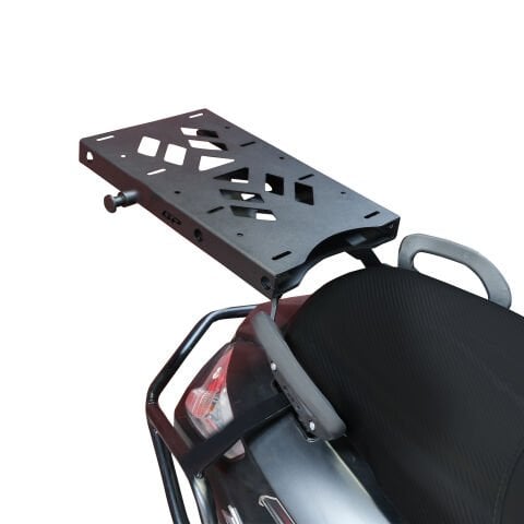 GP Kompozit Hero DASH 110 / 125 2022-2025 Uyumlu Pratik Tak-Çıkar Kızaklı Arka Çanta Demiri Siyah