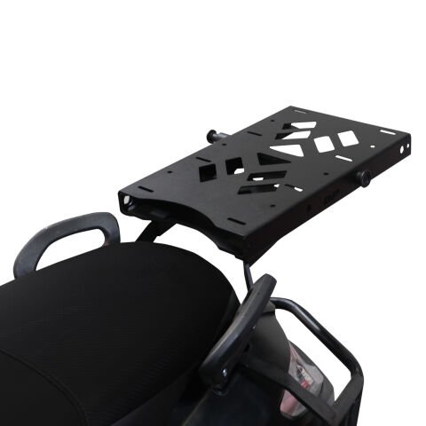 GP Kompozit Hero DASH 110 / 125 2022-2025 Uyumlu Pratik Tak-Çıkar Kızaklı Arka Çanta Demiri Siyah