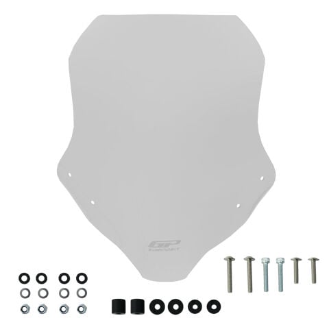 GP Kompozit Honda CB500 Hornet 2024-2025 Uyumlu Ön Tur Camı Şeffaf