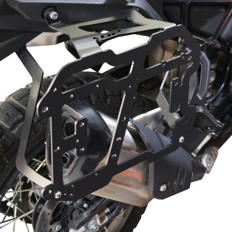 GP Kompozit CF Moto 450 MT 2024-2026 Uyumlu Yan Çanta Demiri Siyah