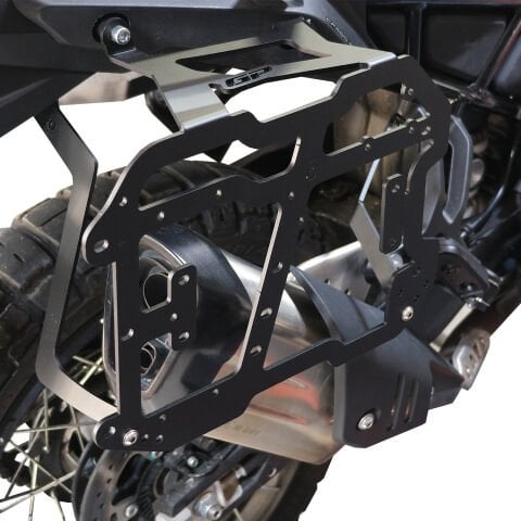 GP Kompozit CF Moto 450 MT 2024-2026 Uyumlu Yan Çanta Demiri Siyah