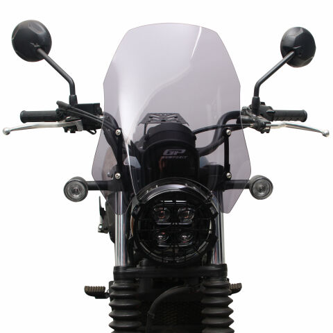 GP Kompozit Honda CL 250 2023-2025 Uyumlu Ön Cam Şeffaf