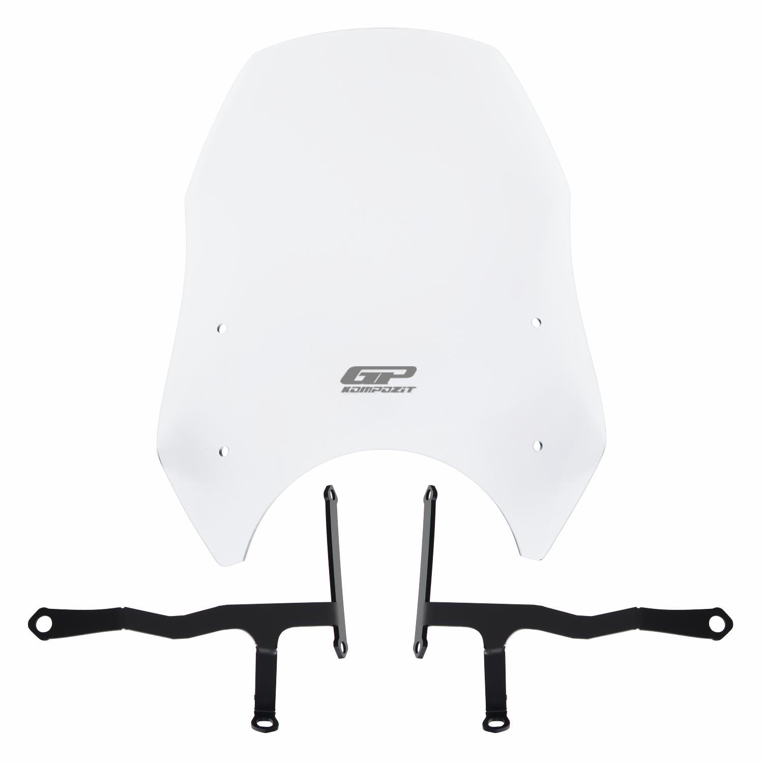 GP Kompozit Honda CL 250 2023-2025 Uyumlu Ön Cam Şeffaf