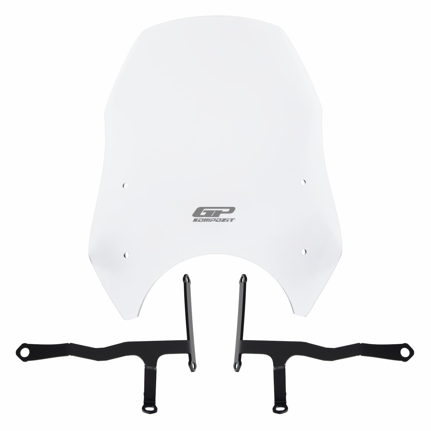 GP Kompozit Honda CL 250 2023-2025 Uyumlu Ön Cam Şeffaf