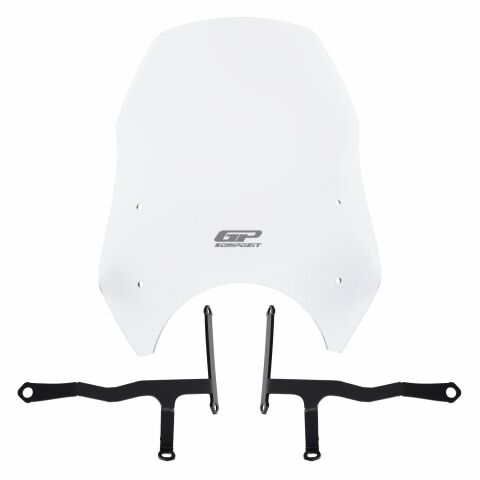 GP Kompozit Honda CL 250 2023-2025 Uyumlu Ön Cam Şeffaf