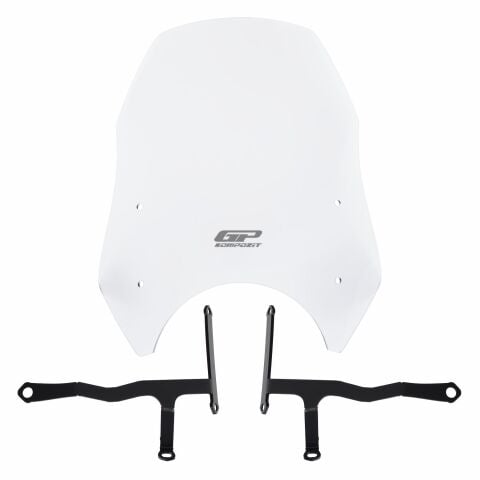 GP Kompozit Honda CL 250 2023-2025 Uyumlu Ön Cam Şeffaf