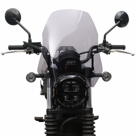 GP Kompozit Honda CL 250 2023-2025 Uyumlu Ön Cam Şeffaf