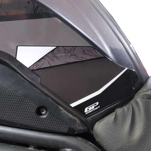 GP Kompozit Benelli TRK 502 / 502X 2018-2024 Uyumlu Tank Pad Siyah
