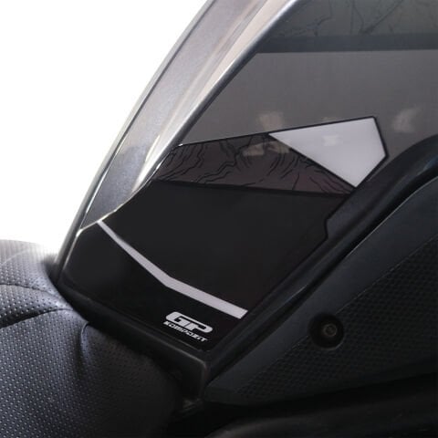 GP Kompozit Benelli TRK 502 / 502X 2018-2024 Uyumlu Tank Pad Siyah