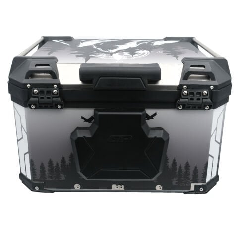 GP Kompozit DSN05 Universal 57 lt Desenli Alüminyum Motosiklet Çantası