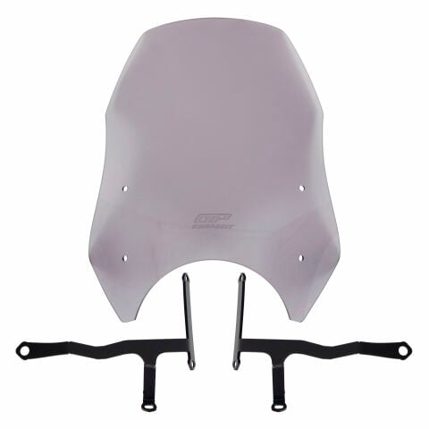 GP Kompozit Honda CL 250 2023-2025 Uyumlu Ön Cam Füme