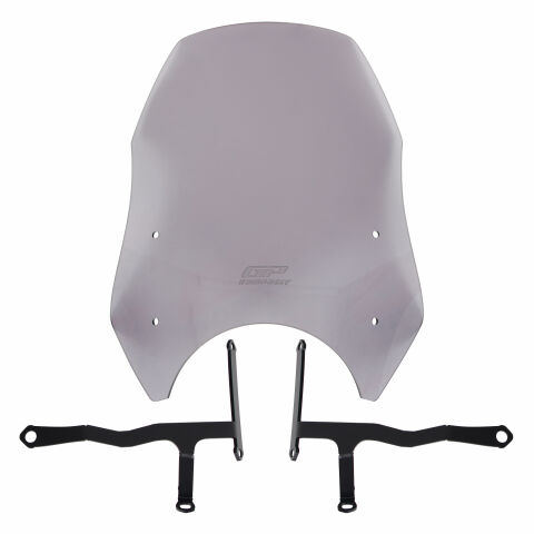 GP Kompozit Honda CL 250 2023-2025 Uyumlu Ön Cam Füme
