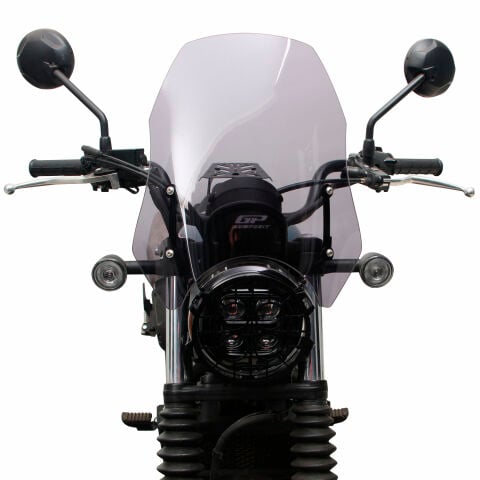 GP Kompozit Honda CL 250 2023-2025 Uyumlu Ön Cam Füme