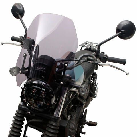 GP Kompozit Honda CL 250 2023-2025 Uyumlu Ön Cam Füme