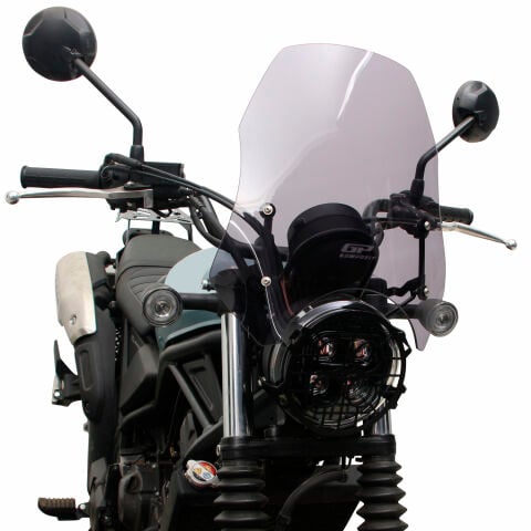 GP Kompozit Honda CL 250 2023-2025 Uyumlu Ön Cam Füme