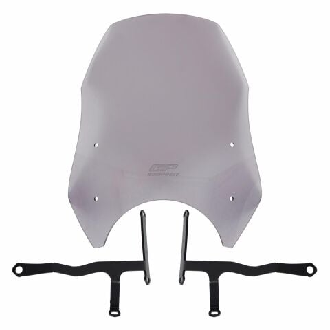 GP Kompozit Honda CL 250 2023-2025 Uyumlu Ön Cam Füme