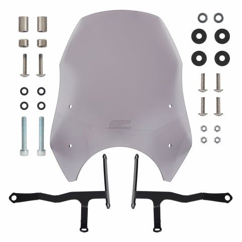 GP Kompozit Honda CL 250 2023-2025 Uyumlu Ön Cam Füme