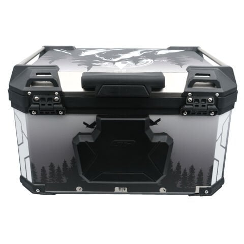 GP Kompozit DSN05 Universal 45 lt Desenli Alüminyum Motosiklet Çantası