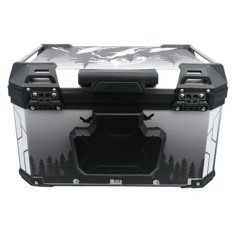 GP Kompozit DSN05 Universal 45 lt Desenli Alüminyum Motosiklet Çantası