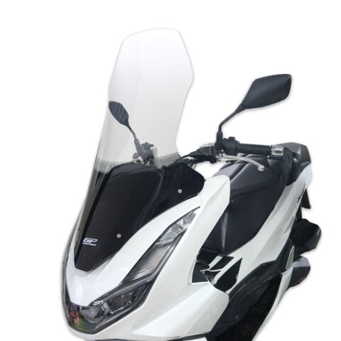 GP Kompozit Honda PCX 125 2021-2024 Uyumlu Ön Cam Şeffaf