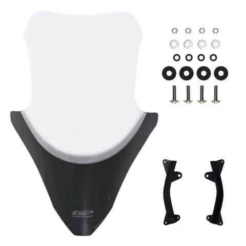 GP Kompozit Honda PCX 125 2021-2024 Uyumlu Ön Cam Şeffaf 70 cm