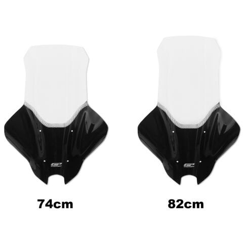 GP Kompozit Yamaha NMAX 125 / 155 2025-2026 Uyumlu Elcikli Tur Camı Şeffaf