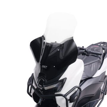 GP Kompozit Yamaha NMAX 125 / 155 2025 Uyumlu Elcikli Tur Camı Şeffaf