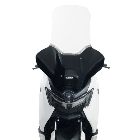 GP Kompozit Yamaha NMAX 125 / 155 2025-2026 Uyumlu Elcikli Tur Camı Şeffaf