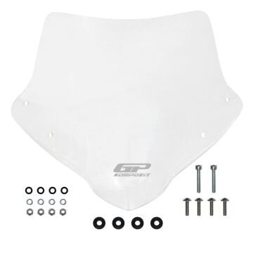 GP Kompozit Honda CB750 Hornet 2023-2024 Uyumlu Ön Cam Şeffaf