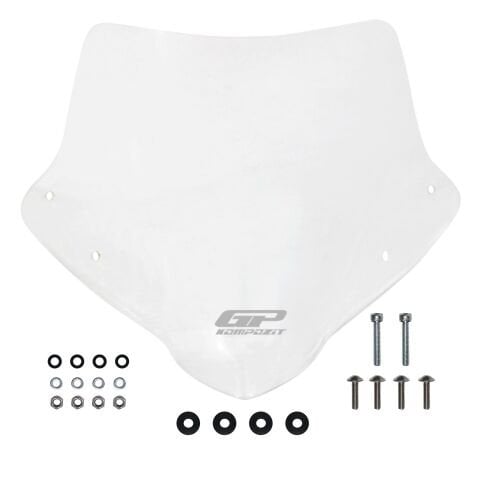 GP Kompozit Honda CB750 Hornet 2023-2024 Uyumlu Ön Cam Şeffaf