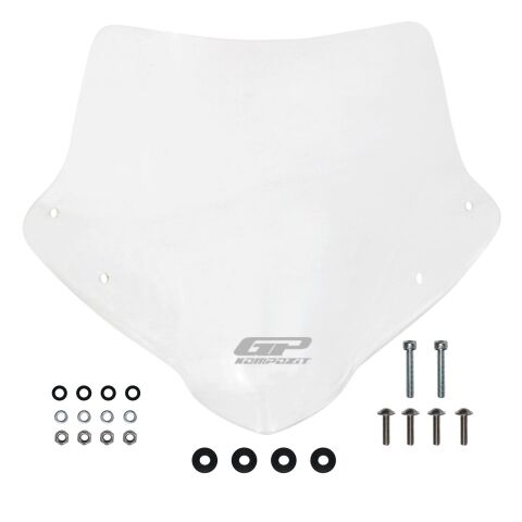 GP Kompozit Honda CB750 Hornet 2023-2024 Uyumlu Ön Cam Şeffaf