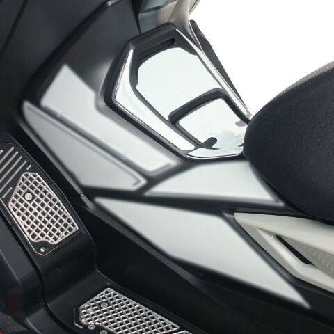 GP Kompozit Honda Forza 250 2018-2026 Uyumlu Yeni Seri Tank Pad Nardo Gri